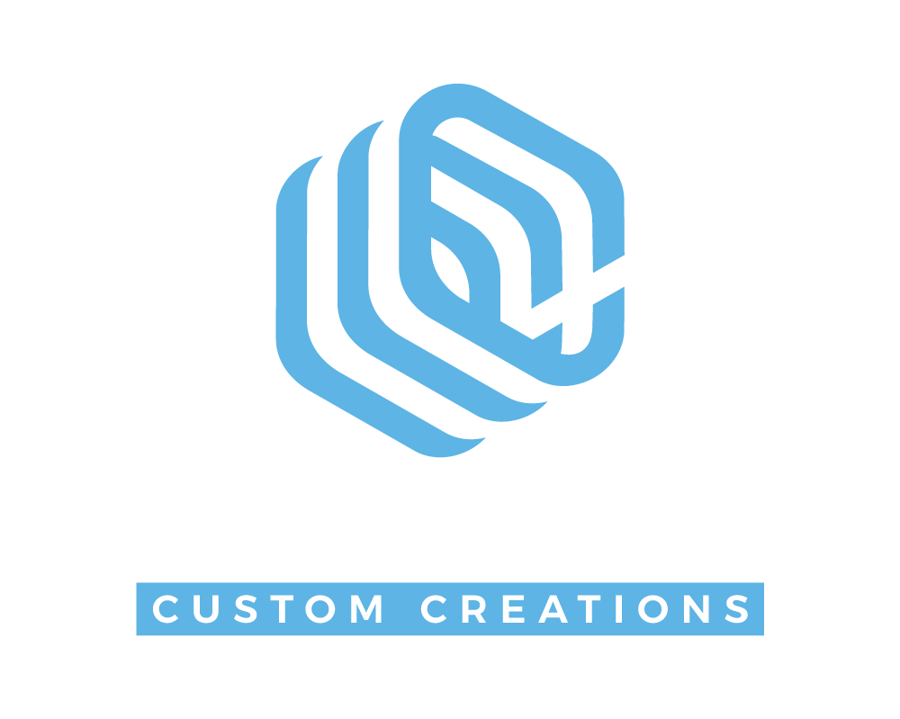cornerstone custom creations logo stacked reversed